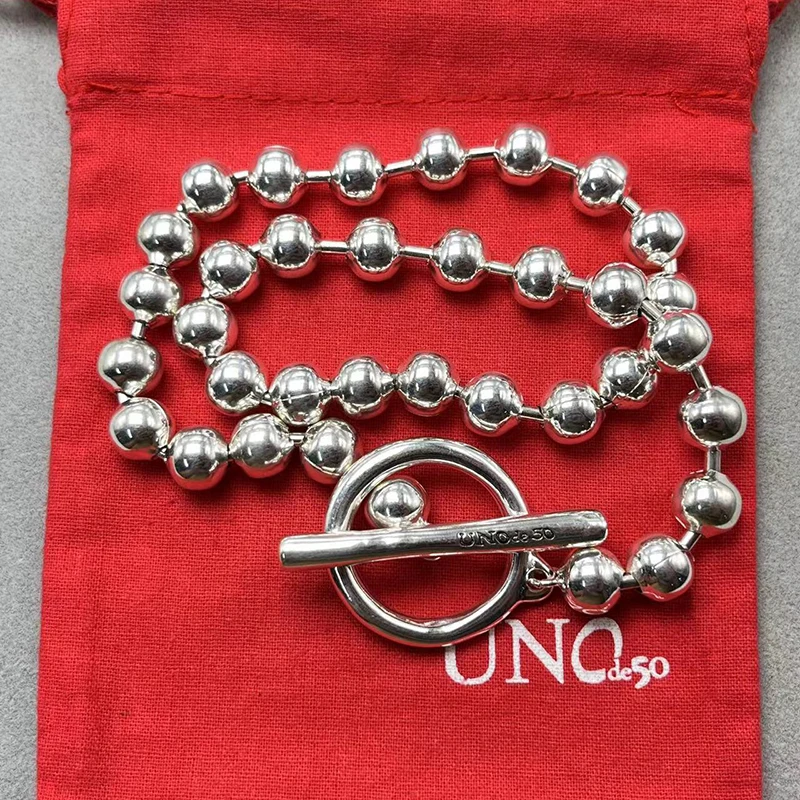 

2023 UNOde50 New European and American Hot Selling Fashion Trend High Quality Necklace Women's Romantic Jewelry Gift Bag