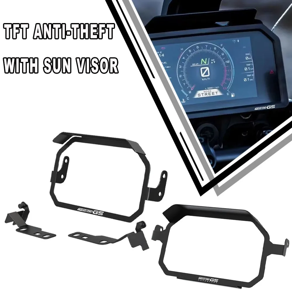 

For BMW F850GS Adventure F 850 GS ADV 2019-2023 Moto Meter Frame Cover TFT Theft Protection Screen Protector Instrument Guard