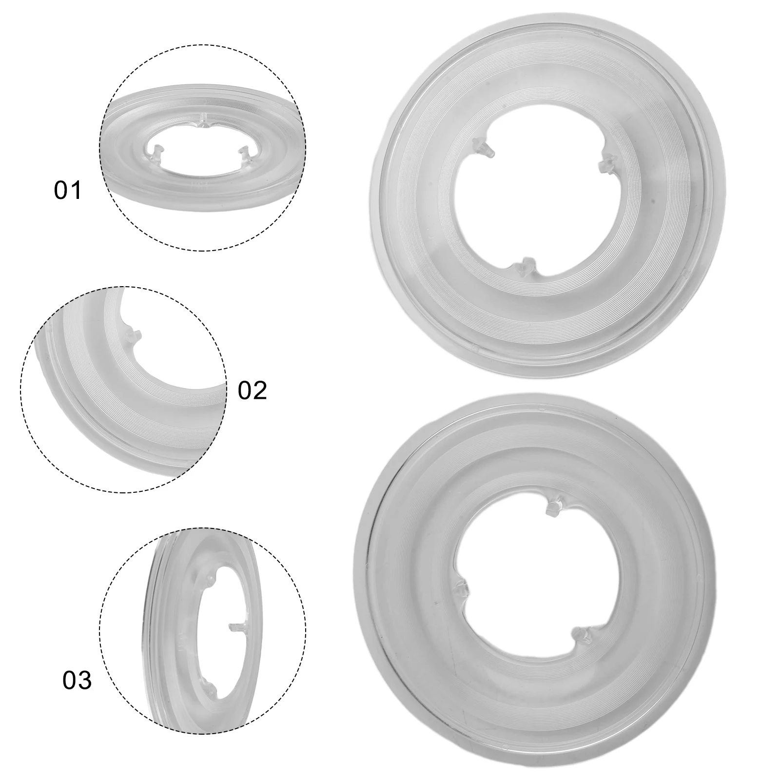 Bicycle Protective Equipment Lightweight ABS Plastic Spoke Shield Compatible with Various Types of Cassettes Up to 135mm