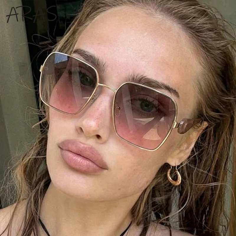 

Oversized Square Sunglasses Women 2026 Luxury Designer Trendy Vintage Big Frame Sun Glasses Fashion Travelling Eyewear Shades