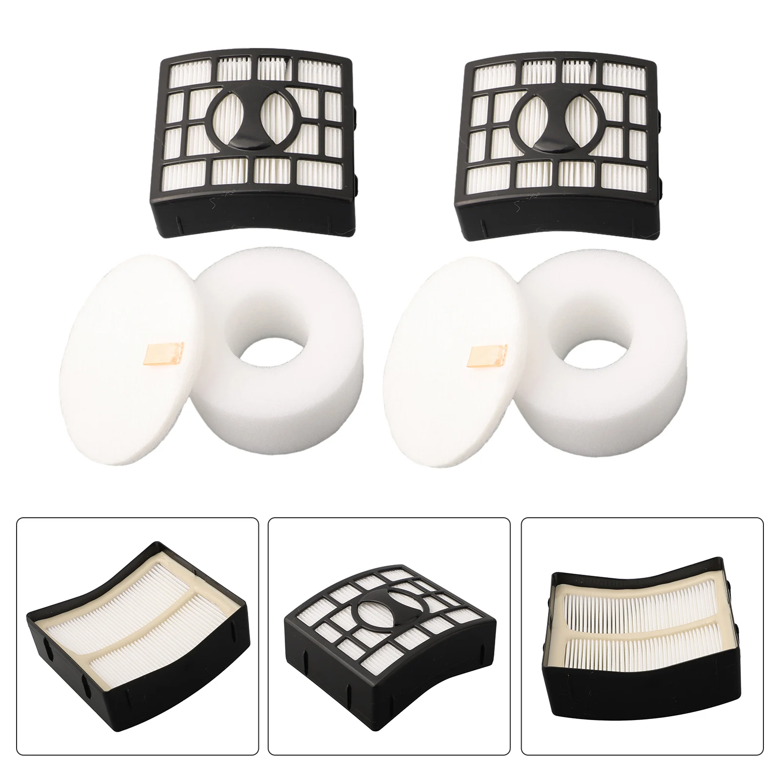 

For Shark AZ910UK NV680 Filters Kit Foam Felt For DuoClean Powered Vacuum Cleaner Parts Accessories