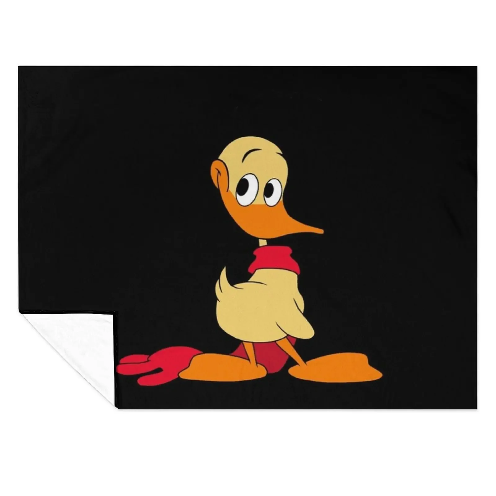 

Alfred J. Quack Throw Blanket funny gift Hair Comforter Decorative Throw Blankets