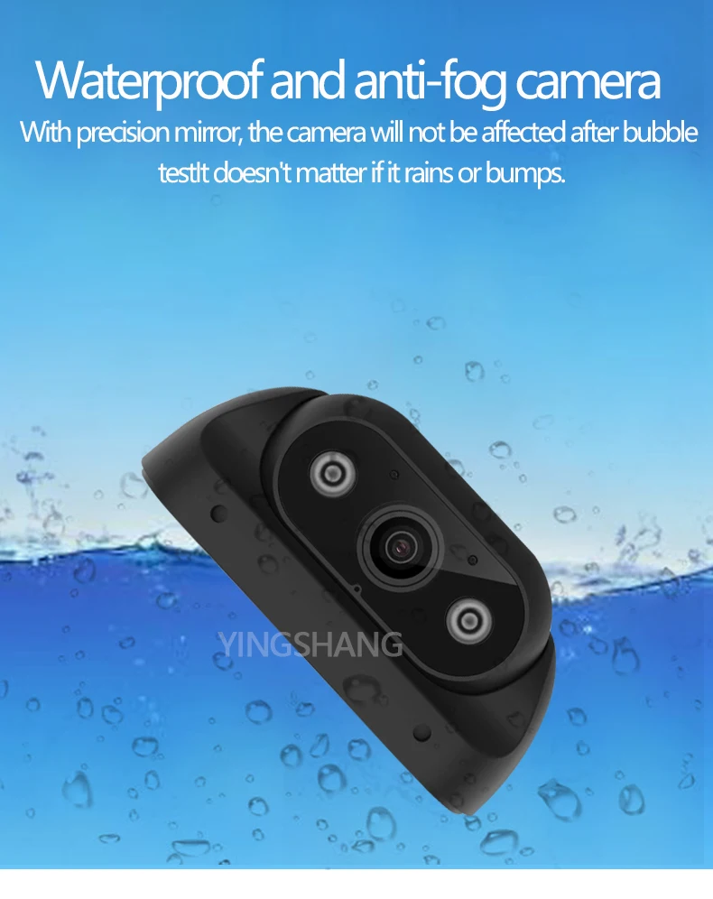 HD 1080P Heavy Duty Backup Camera for Forklifts & Trucks – Waterproof, Wide Angle, Night Vision Reverse Camera image