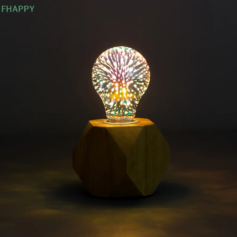 3D 장식 LED 전구, 빈티지 전구, 스타 불꽃 놀이 램프, E27, 6W, 85-265V
