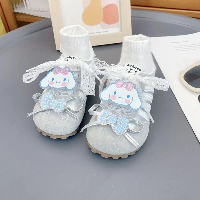

Anime Cinnamoroll Sneakers Shoes Cartoon Board Shoes Girls Casual Shoes Shoelaces Diy Decorat Training Shoes Children's Shoes