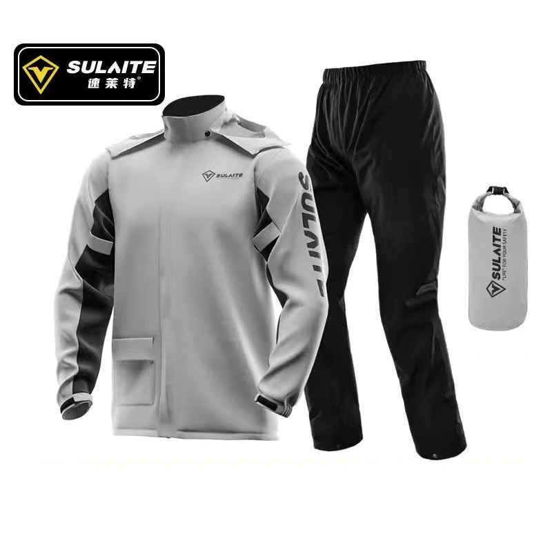 

Men Motorcycle Raincoat Motorbike Rain Suit Moto Raincoat Rain Coat Jacket Pants Biker Rain Set Waterproof Motorcyclist Women
