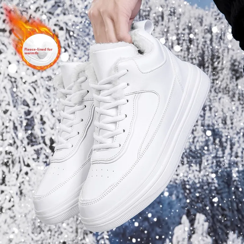 

New Winter Fleece Board Shoes, A Fashionable Low-top Series of Couple's Fashion Sports Shoes and Casual Shoes, Size 39-48