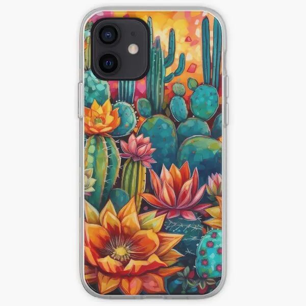 El Cacti Iphone Tough Case  Phone Case Customizable for iPhone 6 6S 7 8 Plus 11 12 13 14 Pro Max Mini X XS XR Max Fashion