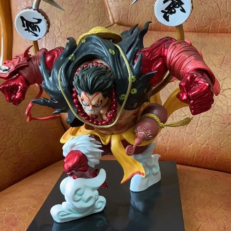 Nieuwe 35 cm EEN STUK Monkey D. Luffy Anime Figuur Pvc Model Desktop Decoratie Standbeeld Randapparatuur Ornamenten Verjaardagscadeautjes Speelgoed Kid