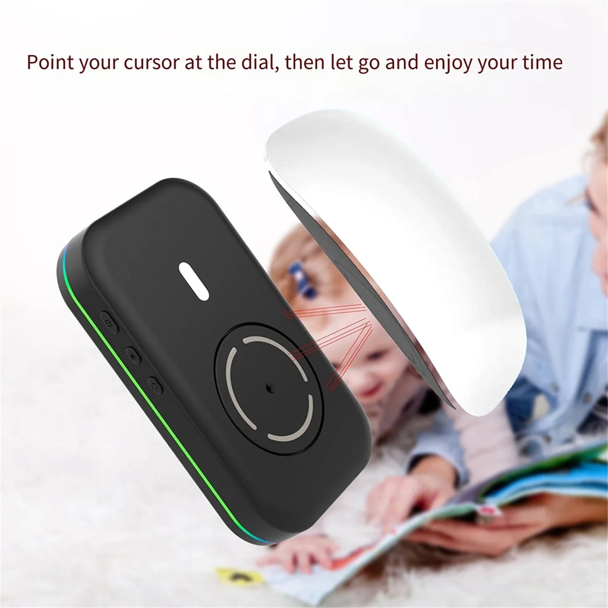 Hot! Mouse Mover Jiggler On/Off Switch Mouse Shaker 4 Modes Mouse Moving Device Type-C Port Keeping PC Active & Secure