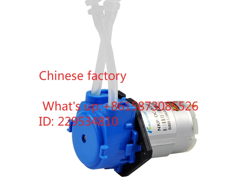 1pcs Perist-altic pump 12v  laboratory self-prim-ing  circulating , motor suction CKP pump head small water