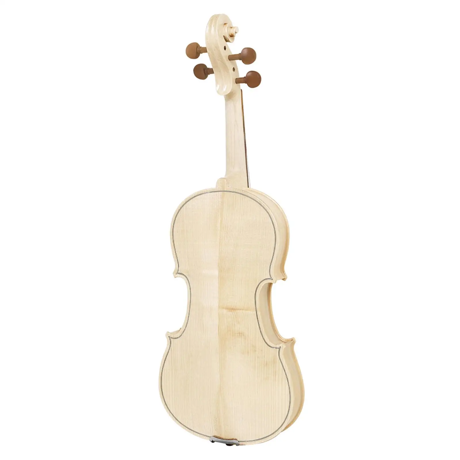 Violín de Tamaño Completo con Estuche, Violín Profesional de Madera, Kits de Violín para Principiantes, Niños y Amantes del Violín, Práctica para Principiantes