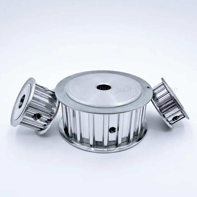 T5 Timing Pulley 45T 48Teeth Bore 8-30mm For Belt Width 10/15/20/25mm T5 Pulley With Keyway Gear