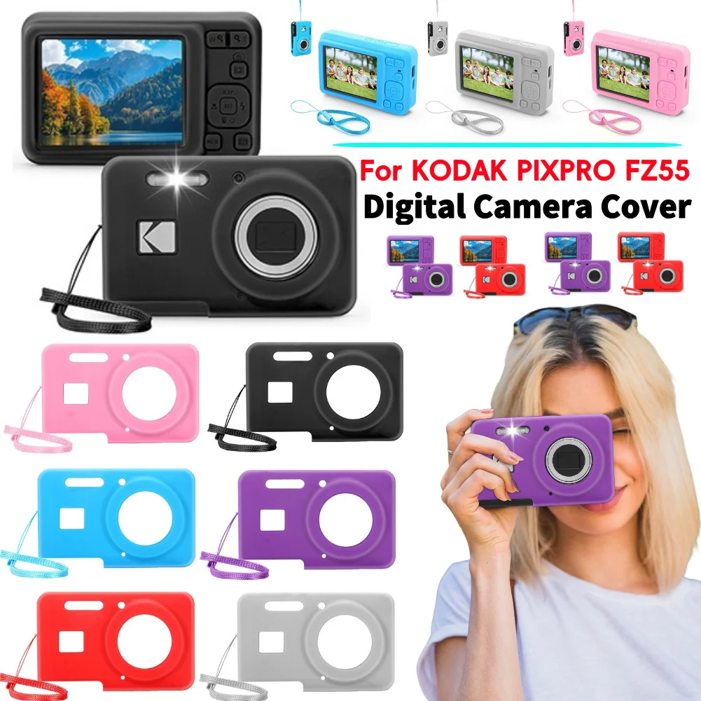 

Для KODAK PIXPRO FZ55 чехол для цифровой камеры, износостойкий, облегающий, сумка для камеры, чехол для камеры, защитный чехол для уличной дорожной камеры