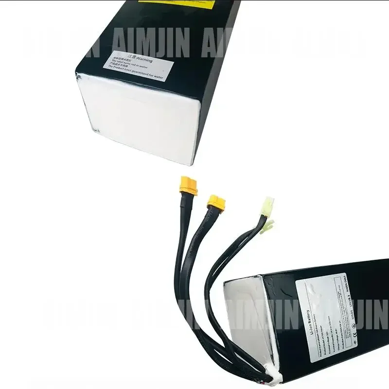 52V 19.2Ah 14S4P 21700 Li-ion Battery Pack Dual Port Fast Charging Suitable For Dual Drive Electric Scooters