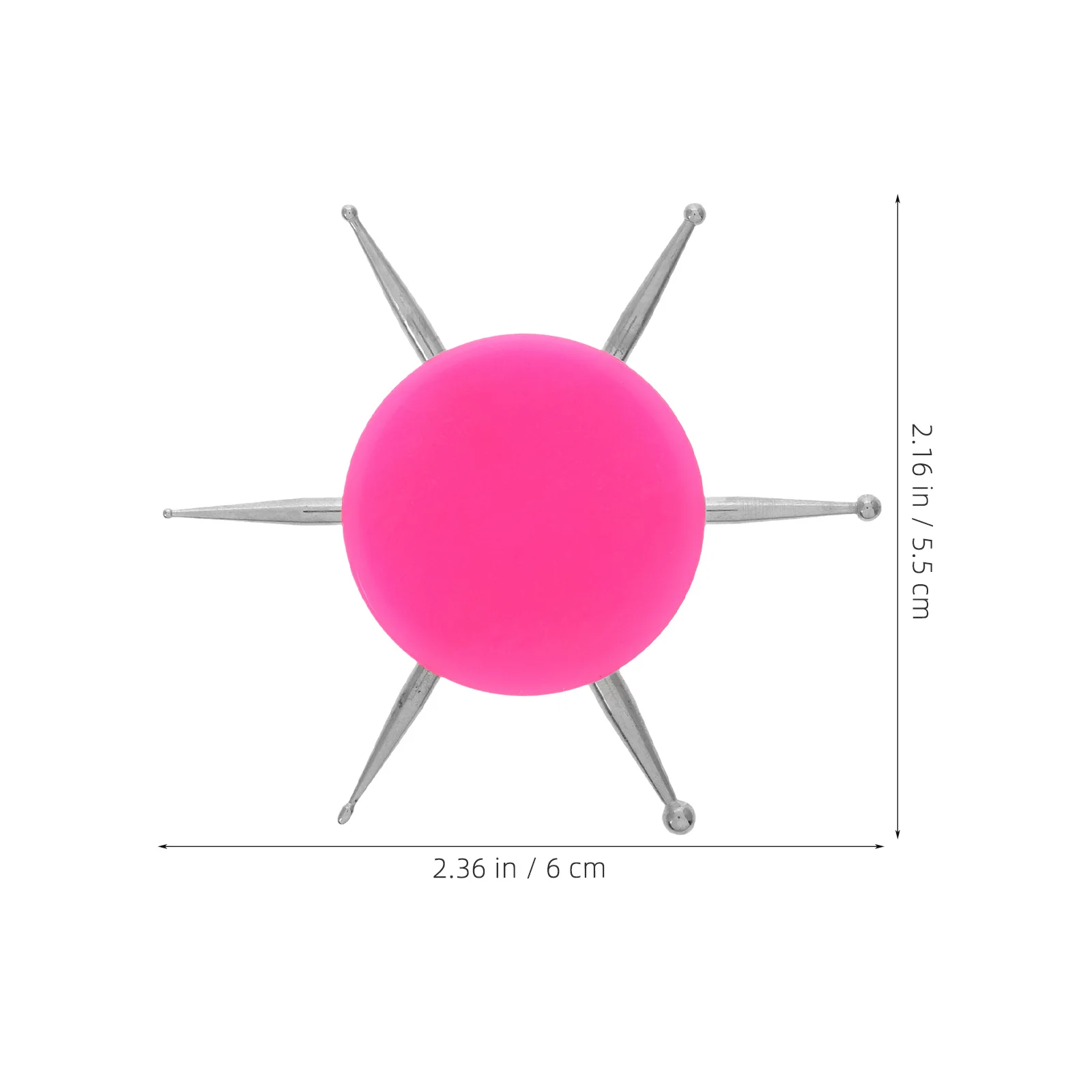 6 في 1 مسمار التنقيط مجموعة أقلام أداة التنقيط الدائرية لمسمار الفن تتبع النقش تصميم المنزل استخدام المهنية مجموعة أدوات مانيكير #2