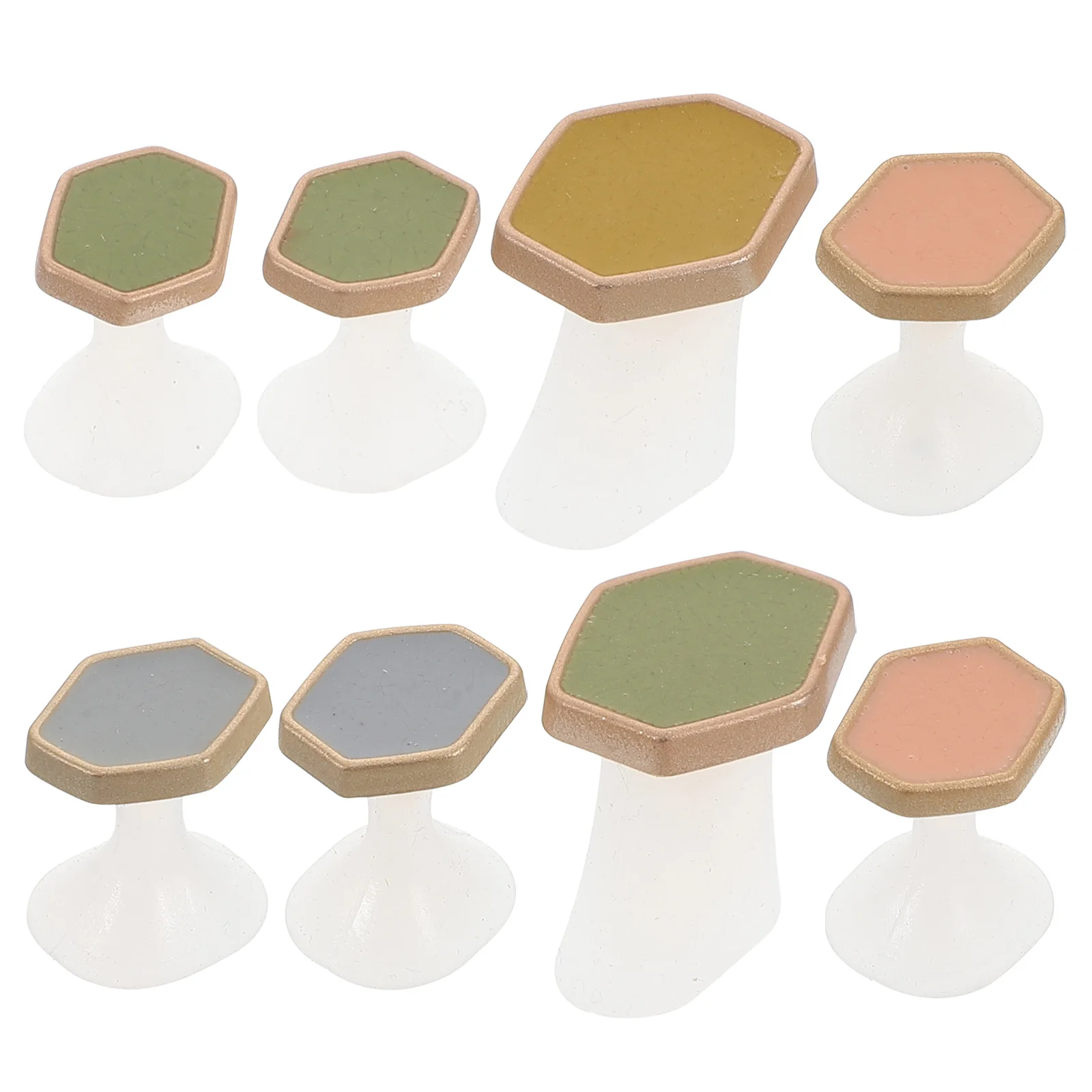 

1 set 1 Set Silicone Toe Spacers Soft Separators For Women Men Home Salon Use Nail Art Tool Toe Straightener Big Spacers Bunion