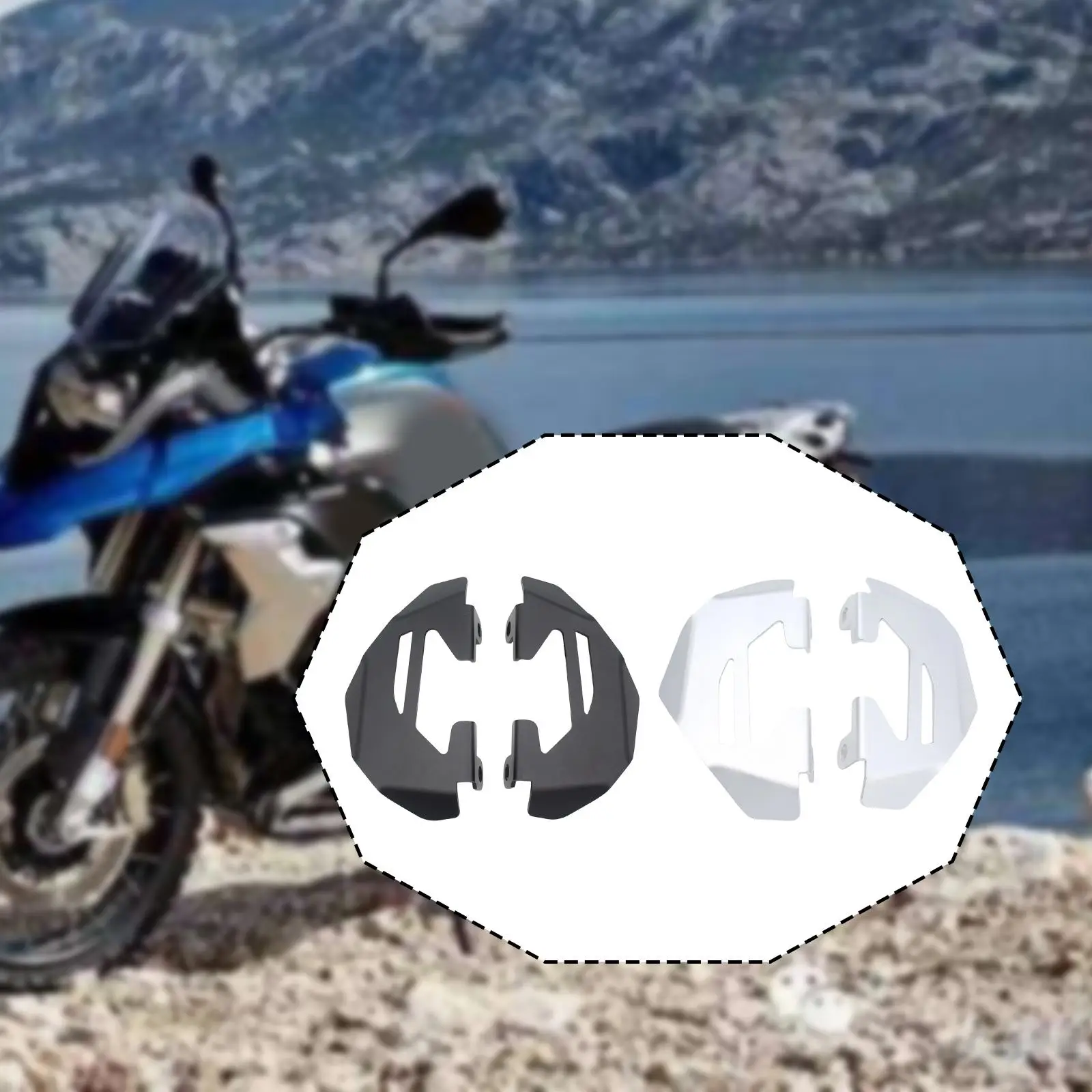 

Front Wheel Brake Caliper Guard Covers CNC Anti Drop Modified Accessory Reliable Metal Protector for R1200GS