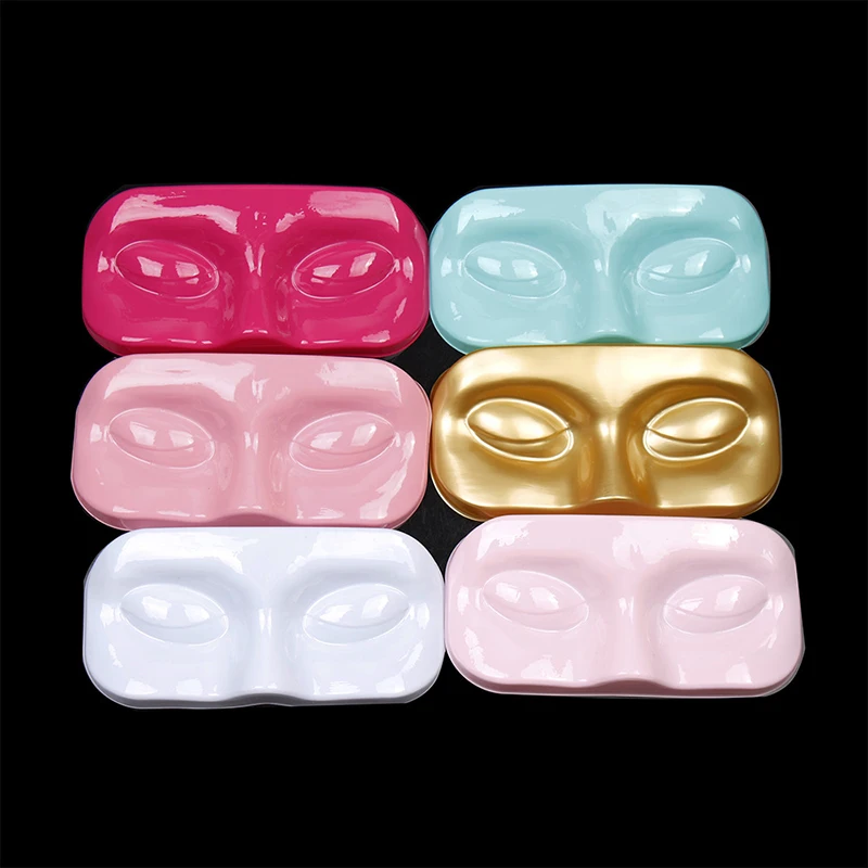 5Pcs Face Shape False Eyelashes Packaging Box Eyelash Trays Lashes Storage False Eyelashes Case