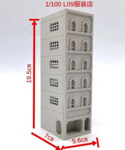 1/144  building model building house model model house modern architecture