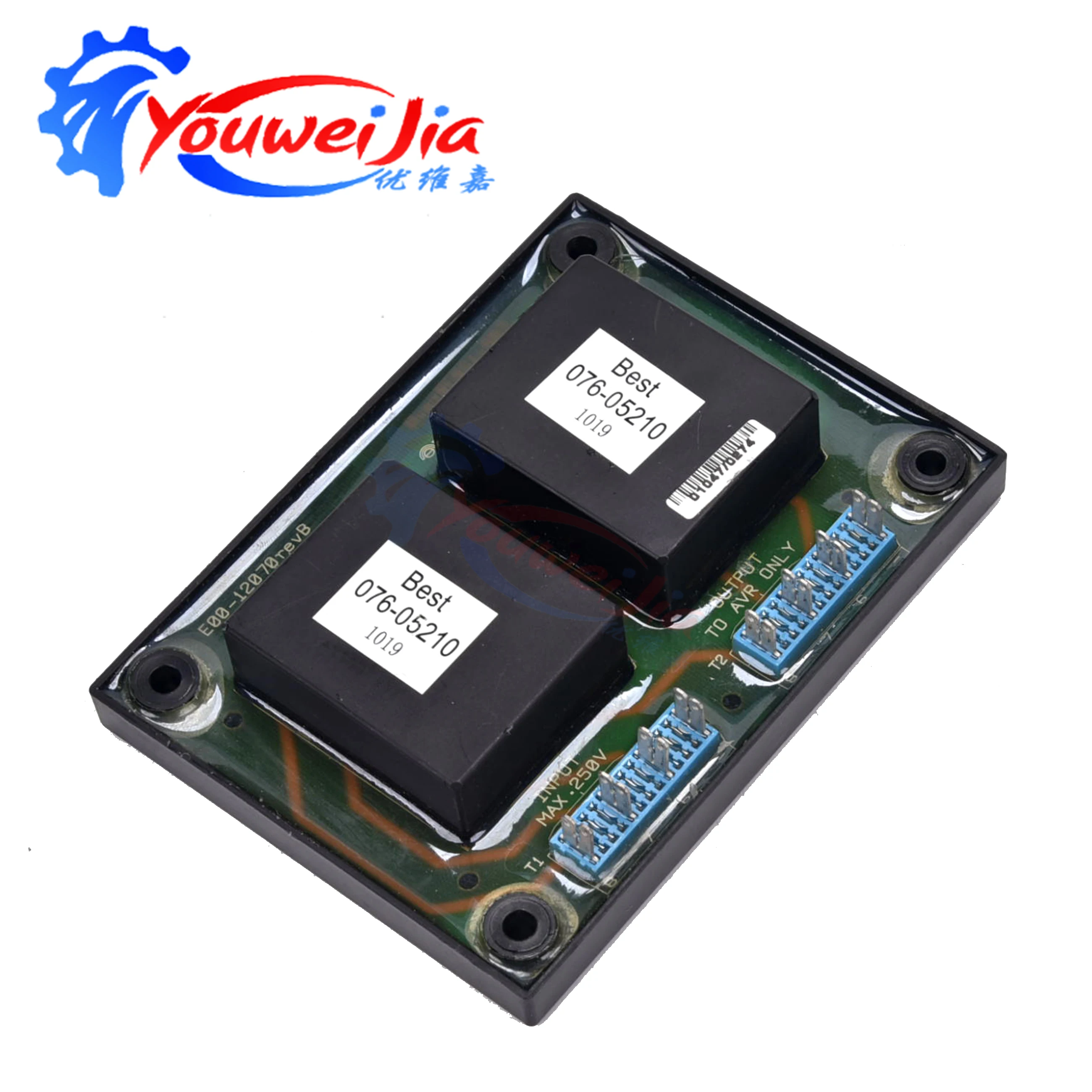 

STAMFORD 076-05210 E00-12070 RevB Genuine Isolation Transformer for Diesel Generator Set - High-Quality Part