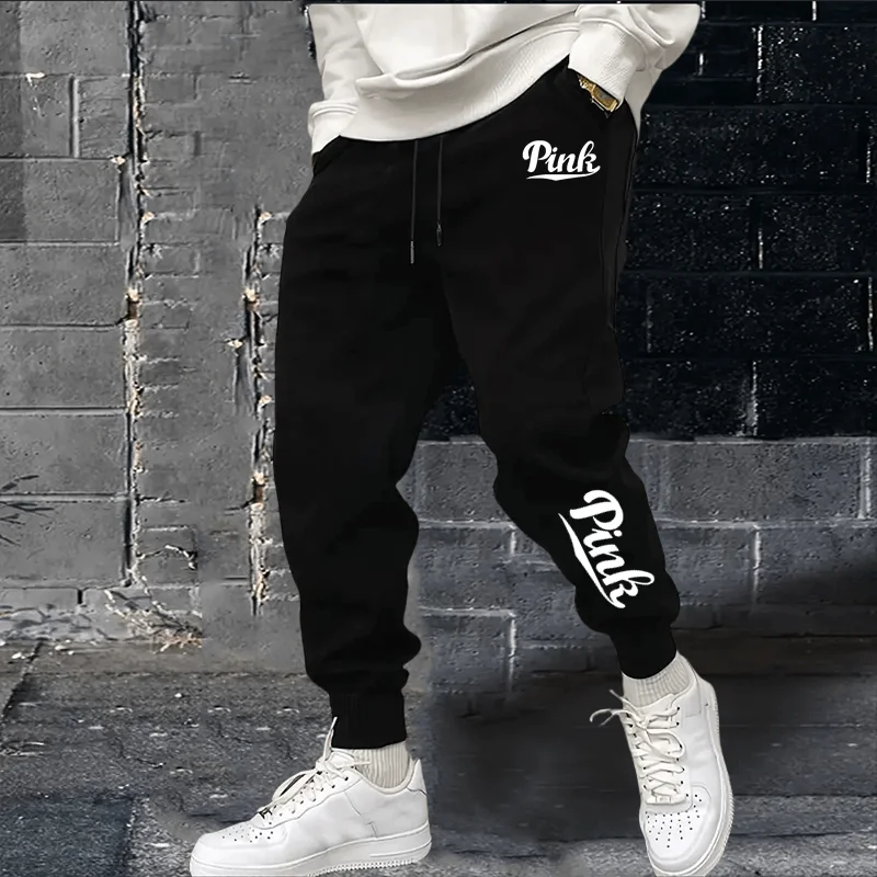 Fitness sports brand sweatpants autumn and winter fashion sportswear trousers jogging sweatpants men's casual sports trousers