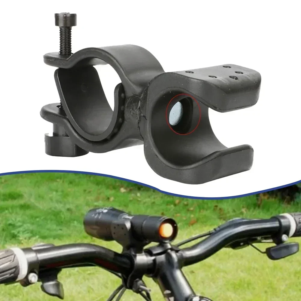 Bicycle Lamp Holder Bike Handlebar Compatibility Degree Rotating Easy Mount And Release Adjustable Specifications