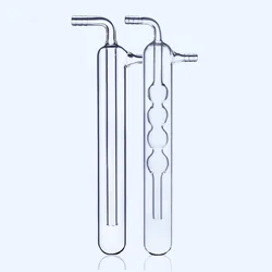 15x100- 50x350mm Boro Glass Spherical or Straight Spherical Cold Trap Hydrazine Labrotary Glassware Chemical Experiment