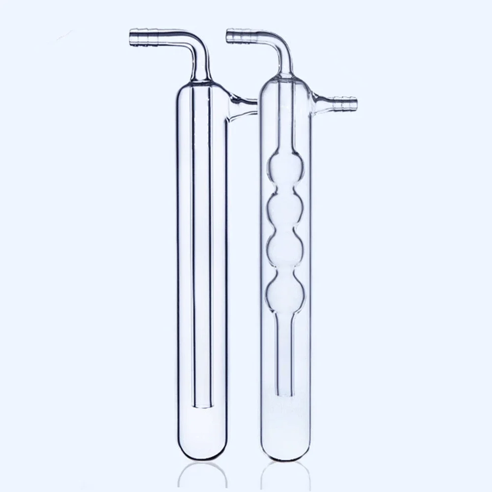 15x100- 50x350mm Boro Glass Spherical or Straight Spherical Cold Trap Hydrazine Labrotary Glassware Chemical Experiment