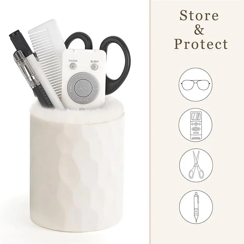 إطار نظارات واقية مبطن بالقطيفة مقاس A18P، صندوق تخزين مضاد للخدش للمكاتب وطاولات السرير والمكاتب #2