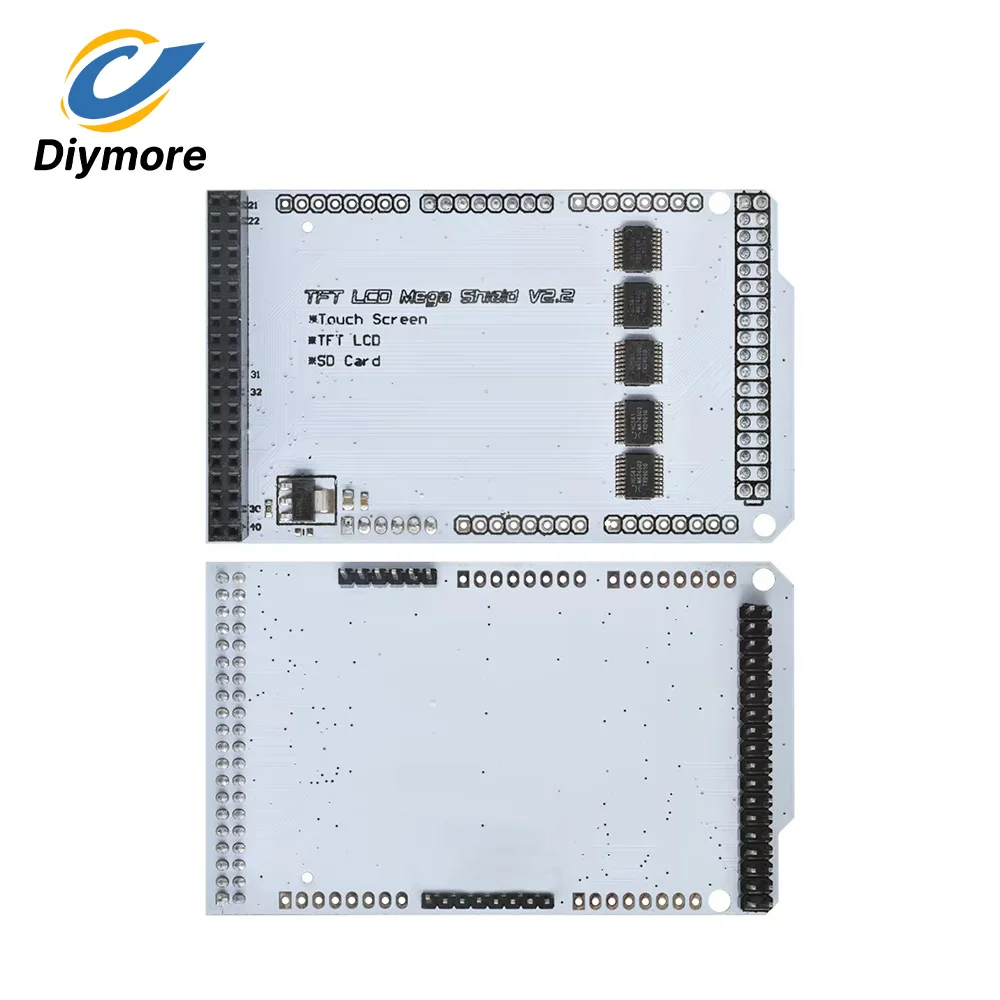 

Плата расширения MEGA с сенсорным TFT/LCD экраном для Arduino, компактный многофункциональный модуль управления