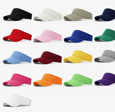 SCCFMM 5Pcs Custom Sun Hats, Personalized Golf Tennis Running Baseball Caps, Fashion Outdoor Sports Sun‑Protection Cap for Heat