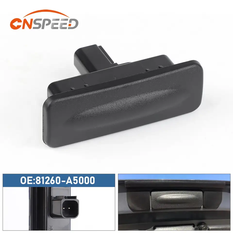 81260A5000 현대 Elantra GT I30 Kia Ceed 2013-2015 2016 2017 2018 뒷 트렁크 잠금 장치 부트 릴리스 테일게이트 스위치 81260-A5000 썸네일 7
