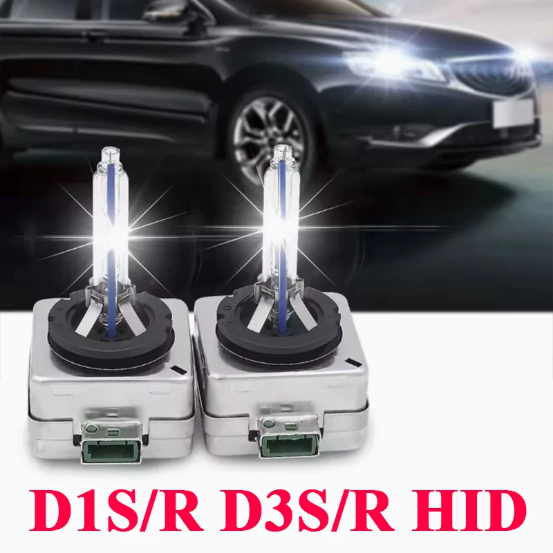 

Пара сверхъярких ксеноновых ламп HID 35W D3S 8000K, 4300K D1S 55W, 6000K D1R, 10000K D3R для автомобильных фар (ближний/дальний свет)