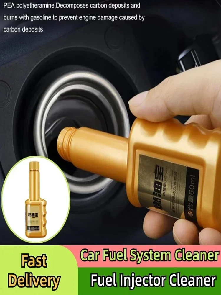 60ml carburant essence injecteur nettoyant injecteur de carburant nettoyant traitement de nettoyage Auto essence carburant additif gazole additif Amagi