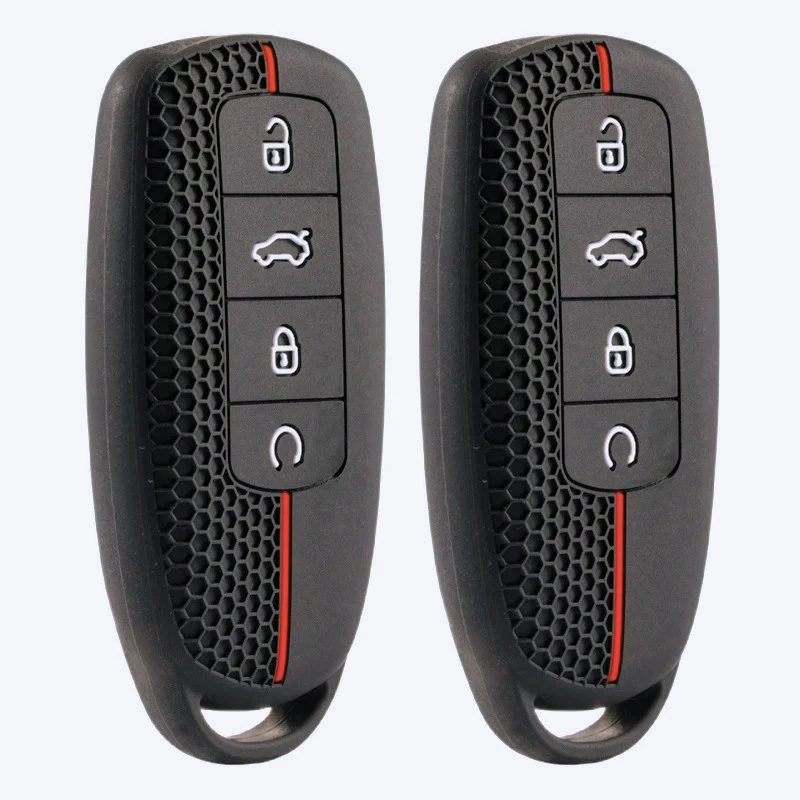 Silicone Car Key Case Cover For Chery Omoda C5 5 fx 7 Tiggo 8 PLUS 8 Pro 7 Pro Arrizo 5 PLUS 2021 2022 2023 Auto Accessories