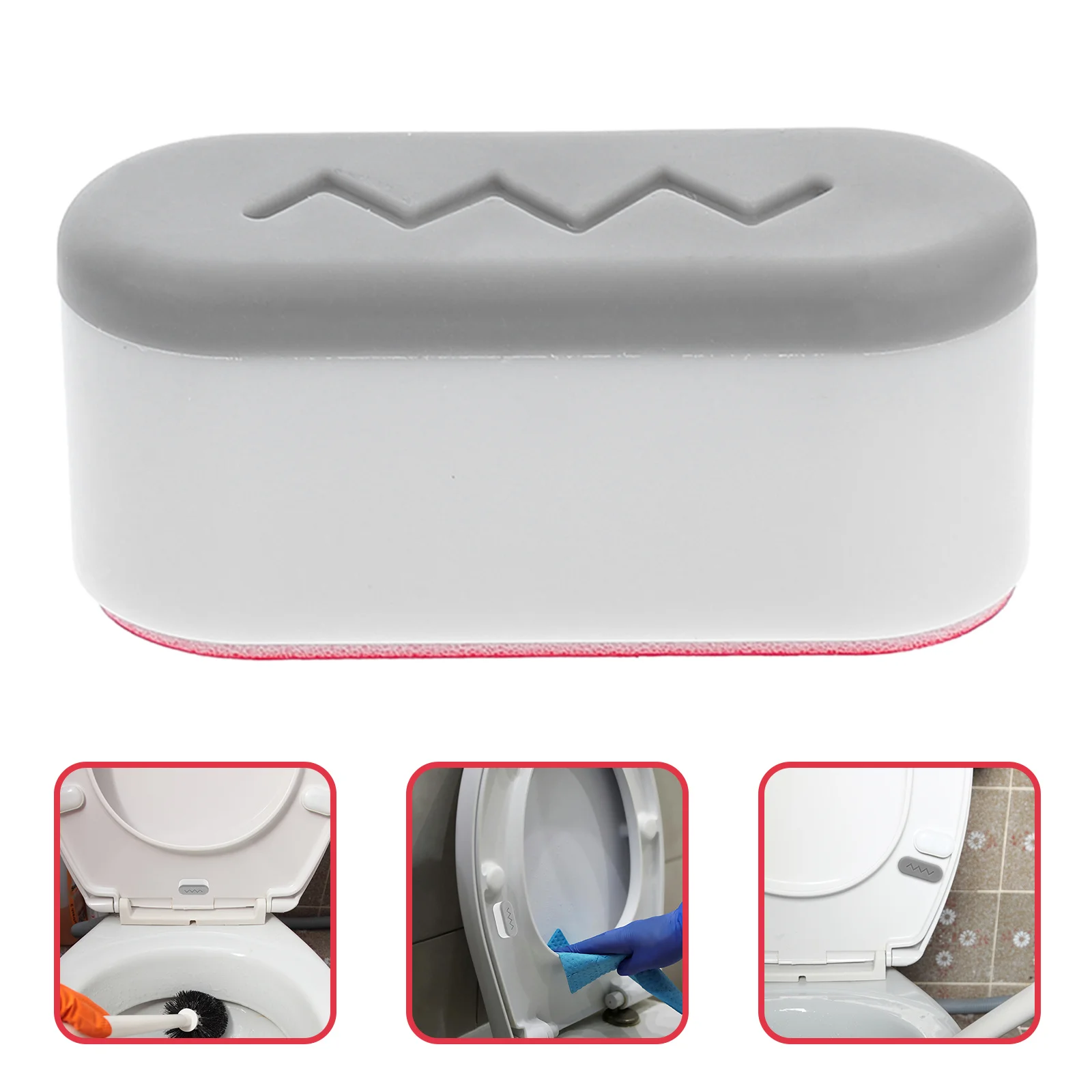 

8Pcs Toilet Seat Bumpers Replacement Universal Rubber Buffer Pads Soft Close Silent Toilet Lid Cushions Noise Reduction Bathroom