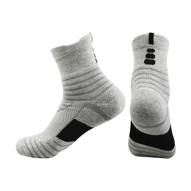 Men Anti-slip Football Socks Women Cotton Sock Short Long Tube Soccer Basketball Sport Socks Breathable Deodorous Socks