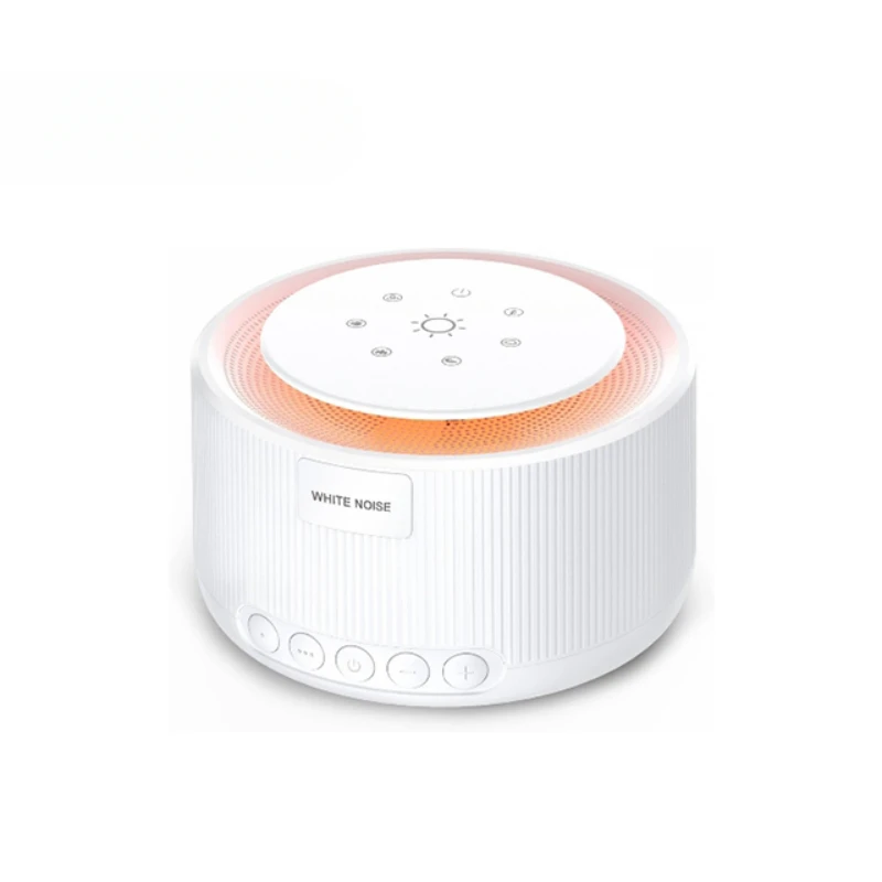 White Noise Machine Baby Sound Soothing Intelligent Night Light Sleep Assist Speaker Treatment Player Customized Rain