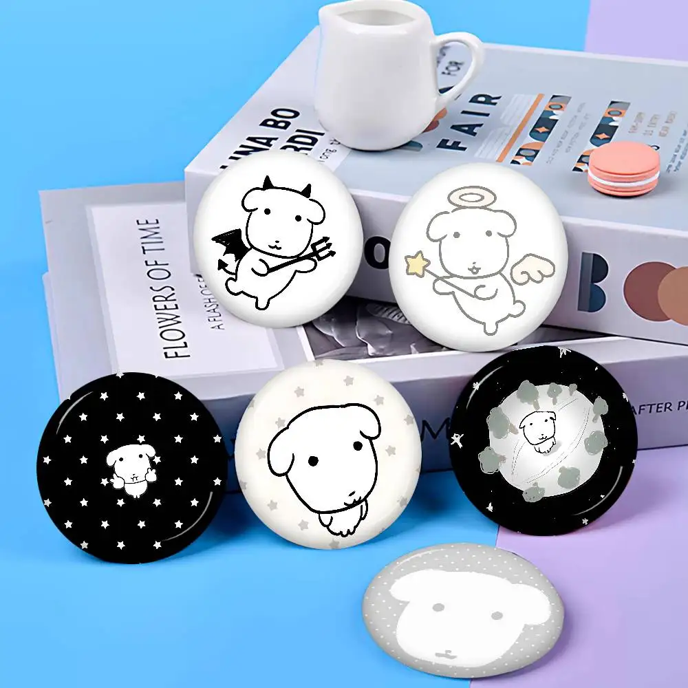 Ganadi New Brooches Soft Button Pin Funny Silly Gnarpy On A Skateboard Meme Badge Gamer Collection Gifts