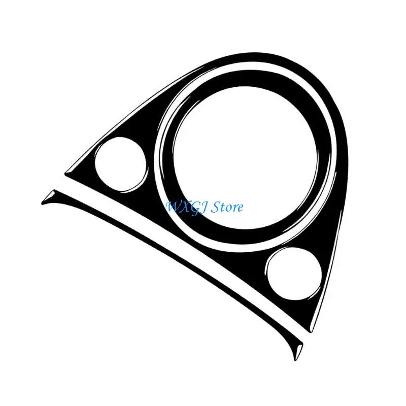 

37JE Gloss Black Interior Gear Position Panel Trim Cover for Gear Shifter Panel Car Gear Shifter Panel Decoration Sticker
