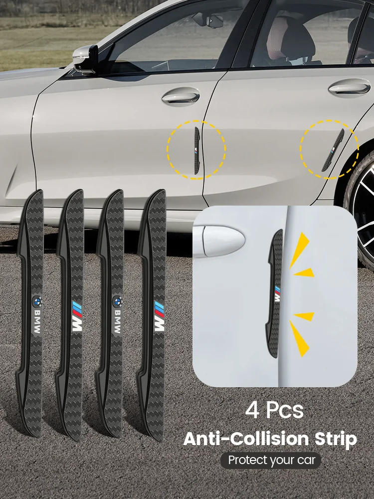 4 шт. резиновая полоса бампера, наклейка с эмблемой предотвращения столкновений на дверь автомобиля, наклейка для BMW X1 X2 X3 X5 X4 X6 X7 G30 G20 G32 G11 G12 F40 F30 F20 F10 4 шт. резиновая полоса бампера, наклейка с эмблемой предотвращения столкновений на дверь автомобиля, наклейка для BMW X1 X2 X3 X5 X4 X6 X7 G30 G20 G32 G11 G12 F40 F30 F20 F10
