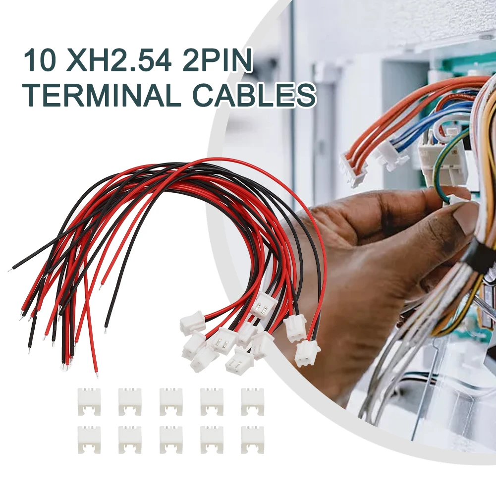 Top Rated 10 Sets for jst XH254mm Connector with 2 4 Pin Male/Female 24AWG Wires for Electric Fuel for source Shop Now!