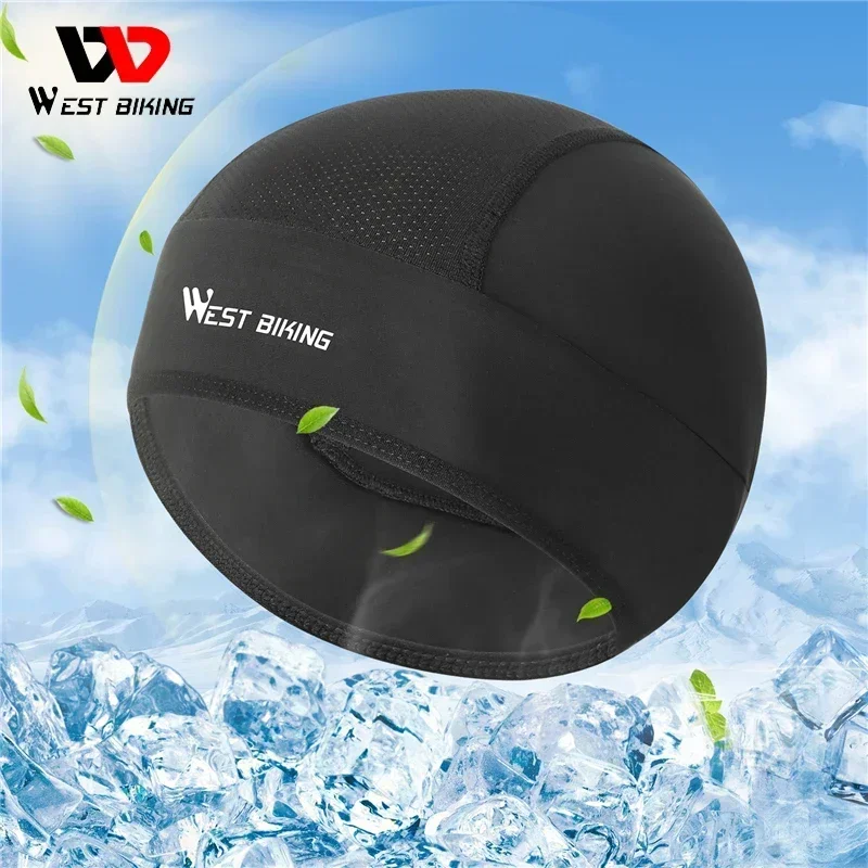 

WEST BIKING, весенние лаконичные мужские кепки, летние крутые дышащие спортивные шапки из ледяного шелка, велосипед, мотоцикл, велоспорт, пеший туризм, головной убор для бега