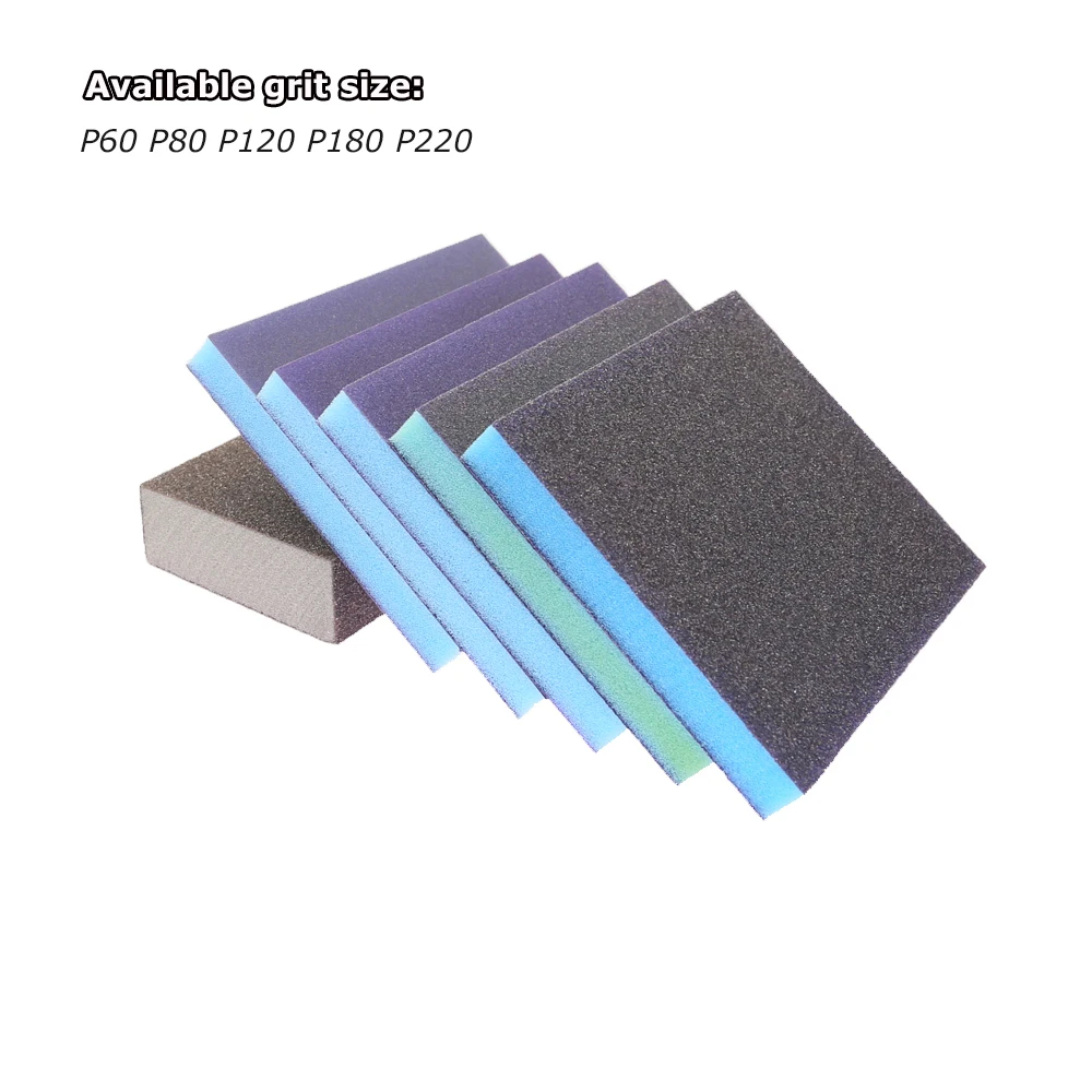 Feuilles d'éponge de ponçage, outils de nettoyage manuels pour métal, bois, Jade, ébavurage, polissage