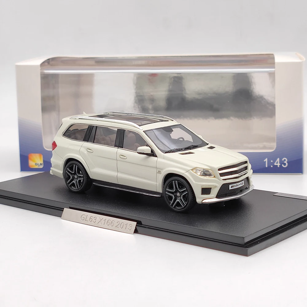 GLM 1:43 Scale Resin 2013 GI63 X 166 SUV Car Model Classic Nostalgia Adult Toys Collection Souvenir Gifts Static Display