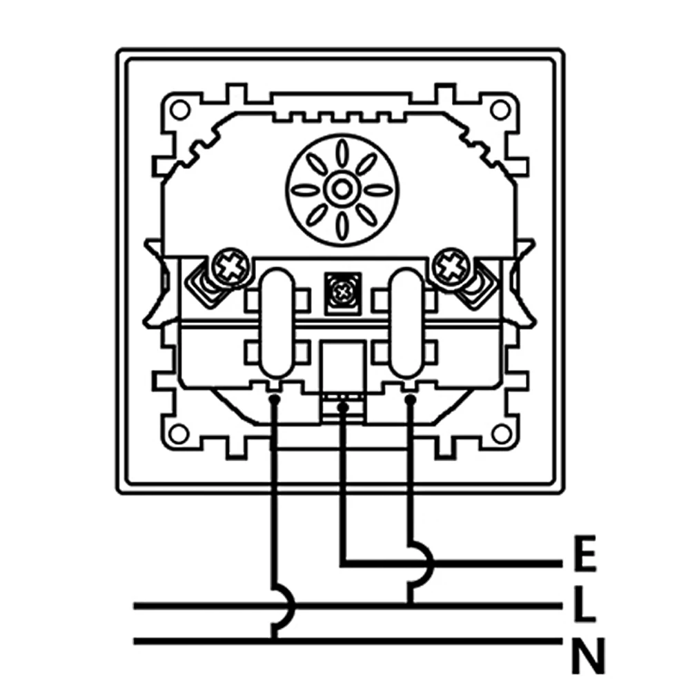 لوحة أكريليك بيضاء قياسية من الاتحاد الأوروبي مآخذ طاقة USB كلاسيكية مثبطات اللهب 250 فولت منافذ كهربائية مدمجة على الحائط مع أرضية 250 فولت #5
