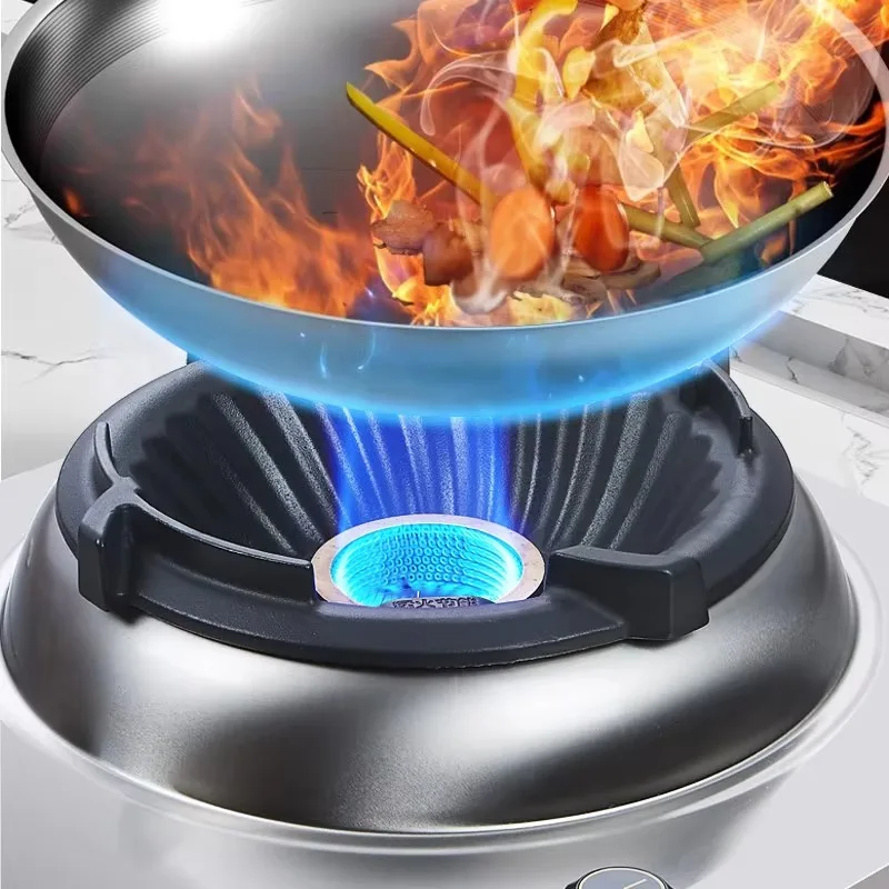 Natural Gas Household Fierce Gas Stove Direct Injection 10kW Large Firepower Stainless Steel Energy Efficient Level 1 Embedded