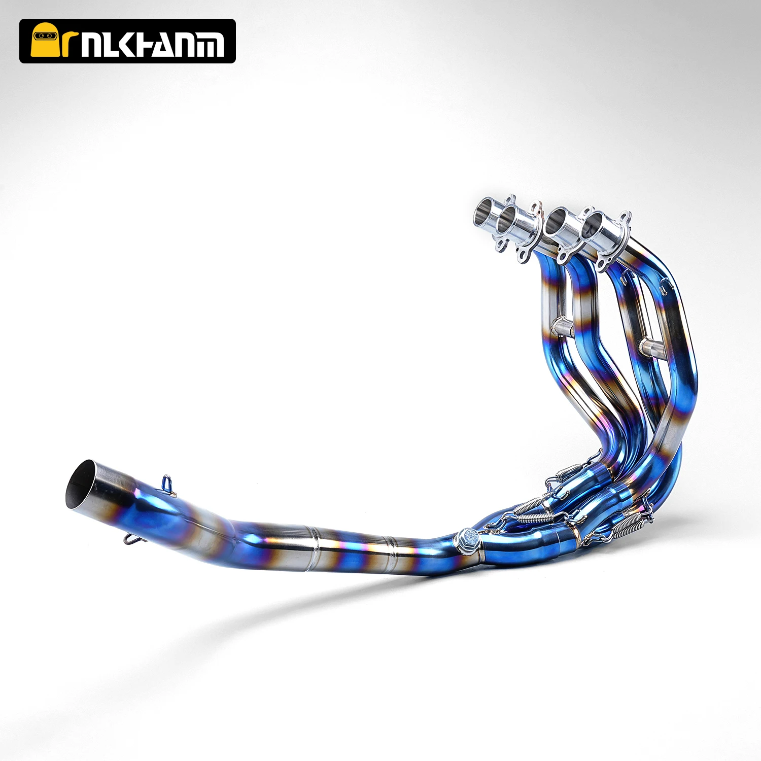 لكاواساكي نينجا ZX-25R ZX25R 2020-2023 Ti. سبيكة نظام كامل الهروب تعديل أنبوب الوصلة الوسطى الأمامية #1