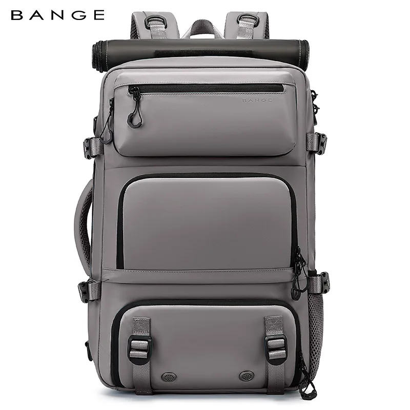 Bange 16 inch Laptop Backpack vacuum compression Backpack Business Large Capacity school Backpack expand outdoor backpack